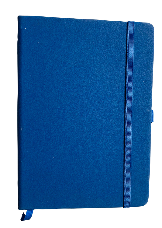 Blue Diary with Pen Holder